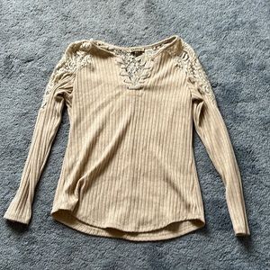 Democracy beige sweater